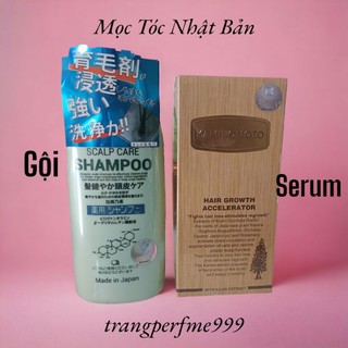 ( Dầu Gội + Serum) Tóc Kaminomoto Nhật Bản