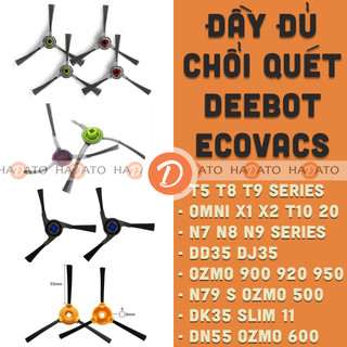Chổi cạnh robot deebot ecovacs x1 t10 x2 t20 t5 t8 t9 n7 n8 n9 n79 slim 11 dk35 dj35 ozmo 900 920 950 dfull ####