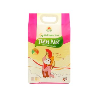 Gạo sạch tiến vua Hạt Ngọc Trời Tiên Nữ Túi 5Kg, Cơm mềm dẻo, thơm