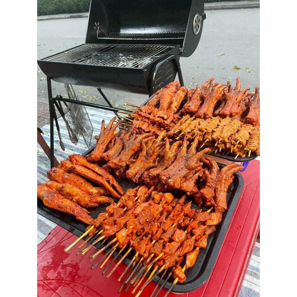 Bếp nướng sân vườn G17,BẾP NƯỚNG THAN NGOÀI TRỜI BARREL-G17