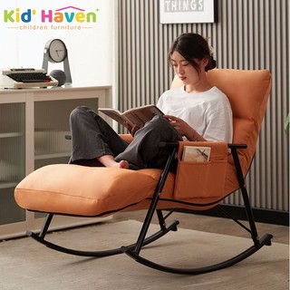 Ghế bập bênh-Ghế bập bênh Ghế Sofa Nằm Thư Giãn Hiện Đại, sofa lười Tựa lưng Ghế Bành Phòng Khách Ban Công,ngả 5 cấp
