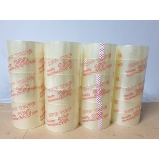 Băng keo ĐỤC / TRONG 200 yard nặng 300g