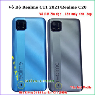 Vỏ bộ realme c20/c11 2021,dùng để thay thế,chất vỏ rất đẹp