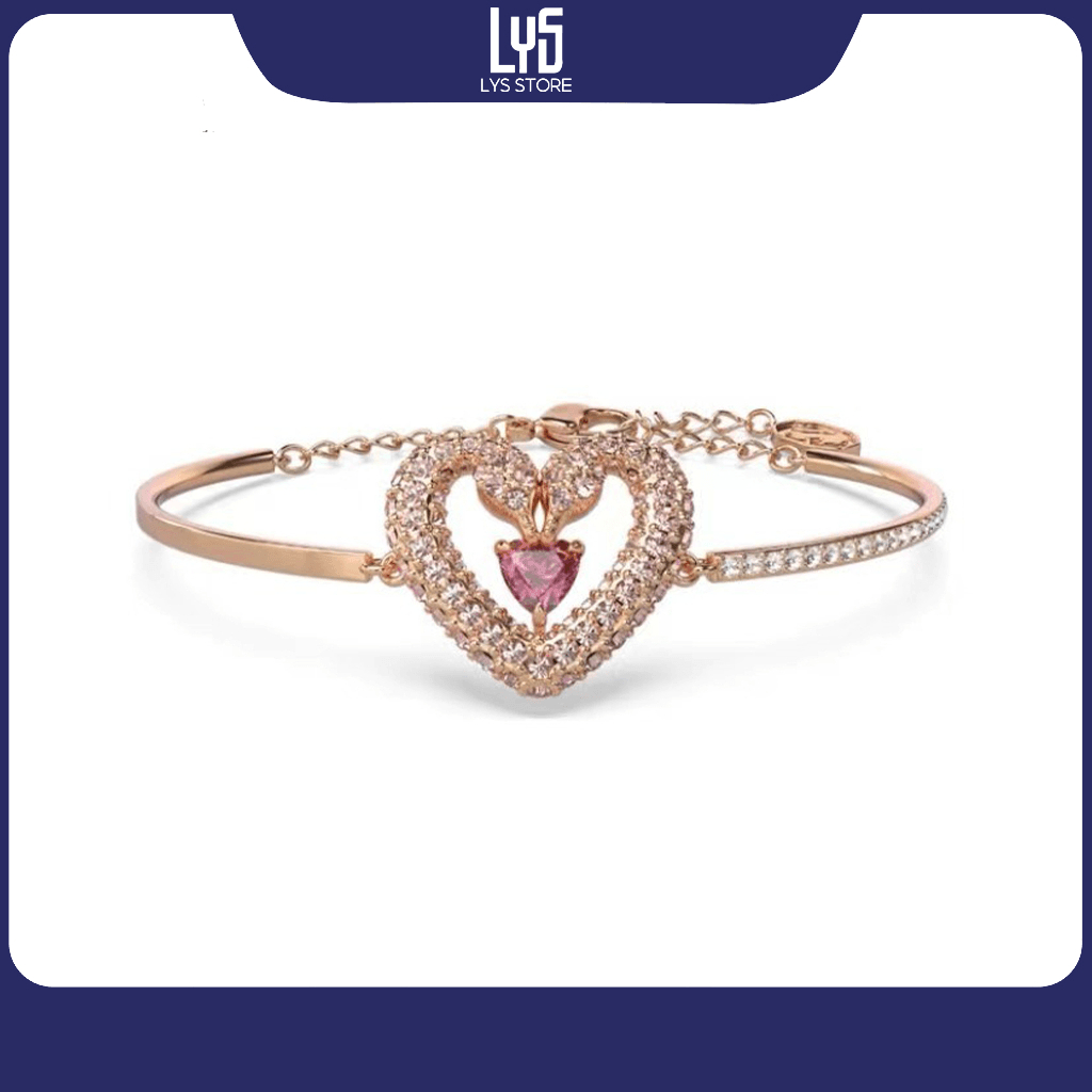 Vòng tay nữ Lys Crystal Heart 2134RG