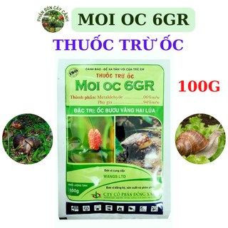 Moi oc 6gr diệt ốc sên cho rau, cây trồng - dùng cho phong lan, cây trồng - gói 100g