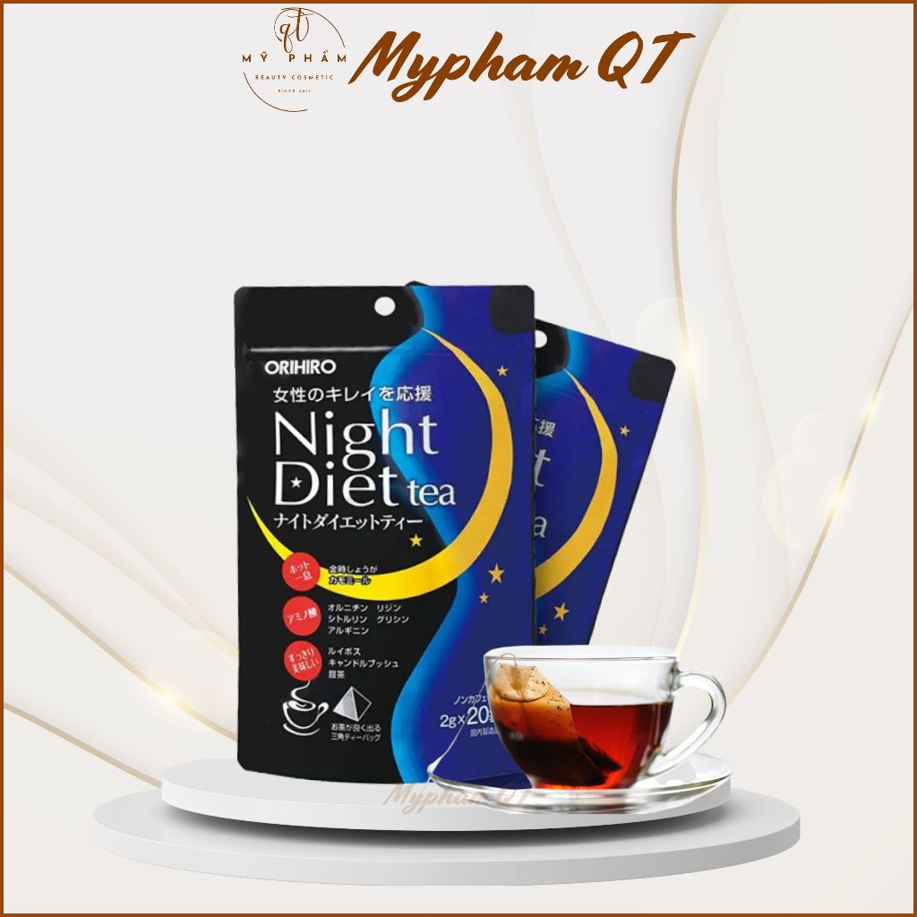 Trà giảm cân Night Diet Orihiro Nhật Bản