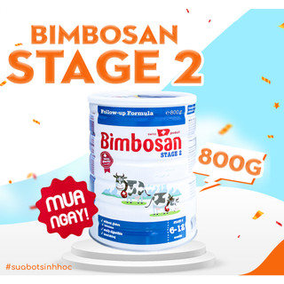 Sữa bột sinh học Bimbosan số 2 nhập khẩu Thụy Sĩ 800g