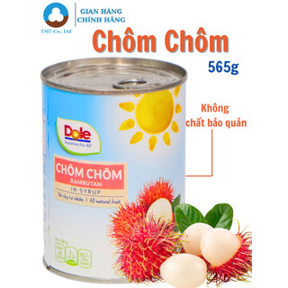 Chôm chôm đóng hộp dole, chôm chôm ngâm đường 565g date: 08/2025