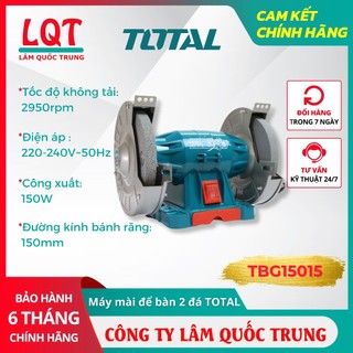 Máy mài hai đá 150mm 150w total tbg15015