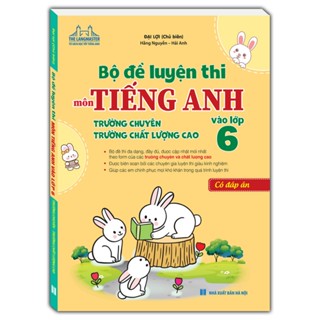 Sách - Bộ đề luyện thi môn tiếng anh vào lớp 6 (có đáp án)