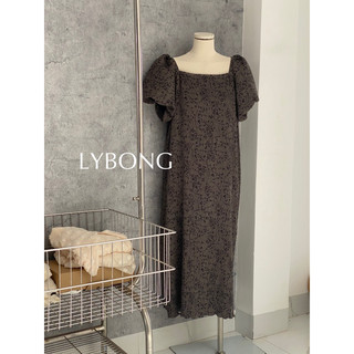 Đầm suông hoa nhí vintage