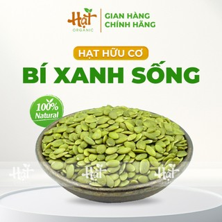 HẠT BÍ XANH SỐNG - NẤU SỮA HẠT, LÀM ĐỒ ĂN - ĐÓNG GÓI CHÂN KHÔNG 500G