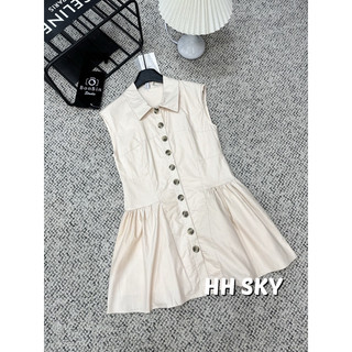 VÁY KAKI 2 DA SÁT NÁCH CÚC DỌC