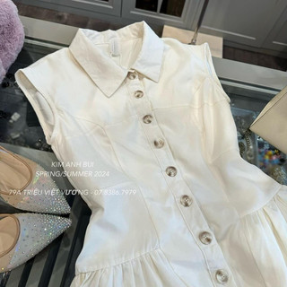 VÁY KAKI 2 DA SÁT NÁCH CÚC DỌC