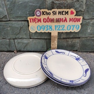 💢💥 set 2 dĩa gốm xưa cao cấp mẫu hoa văn xưa 25cm 😋🤩