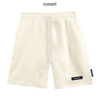 Quần short nam nữ nỉ cotton mềm mịn unisex thể thao cao cấp ống rộng bigsize  CLOUDZY SHORT TRƠN 2