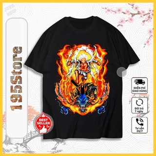 Áo thun One Piece, Áo Zoro, Luffy Gear 5, Sanji, Ace chất thun co giãn 4 chiều