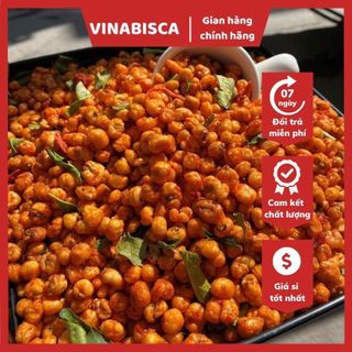 Bắp sấy khô bò lá chanh VINABISCA ngô giòn xóc bò lá chanh chiên giòn thơm ngon