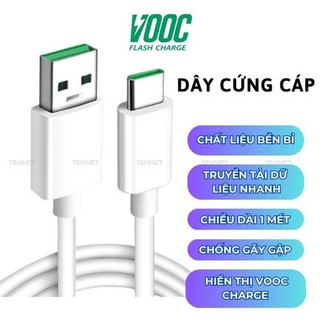 Cáp sạc nhanh oppo vooc 4a mirco type c 6a 65w