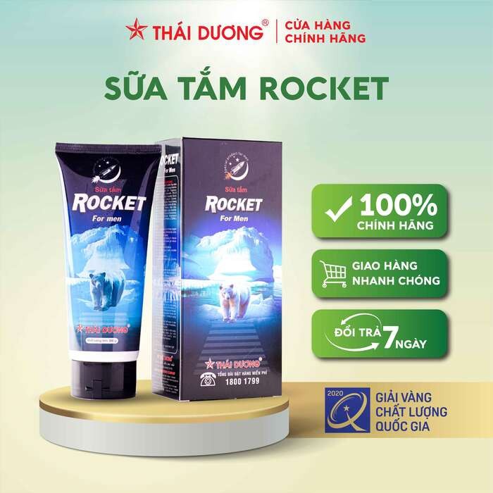 SỮA TẮM ROCKET CHO NAM GIỚI (200ML)