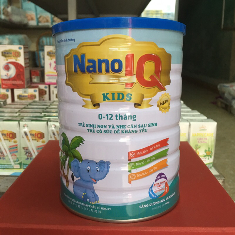 Sữa NANO IQ Kids - Dành cho trẻ từ 0-12 tháng tuổi. Tăng cường sức đề kháng, tăng hệ miễn dịch ( Hàn