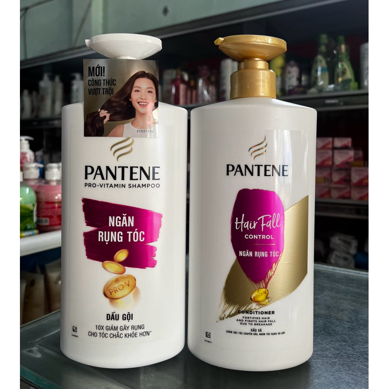 COMBO DẦU GỘI PANTENE NGĂN RỤNG TÓC 650g & DẦU XẢ PANTENE NGĂN RỤNG TÓC 650g