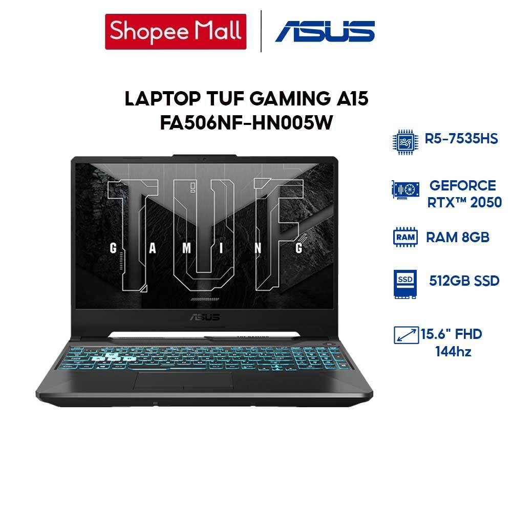 Laptop ASUS TUF Gaming A15 FA506NF-HN005W R5-7535HS | 8GB | 512GB | GeForce RTX™ 2050 4GB