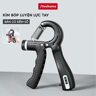 Kìm Bóp Tập Cơ Tay JYoohome Thép Carbon Có Đếm Số Tự Động, Dụng Cụ Tập Gym Tập Cơ Ngón Tay 60-100kg