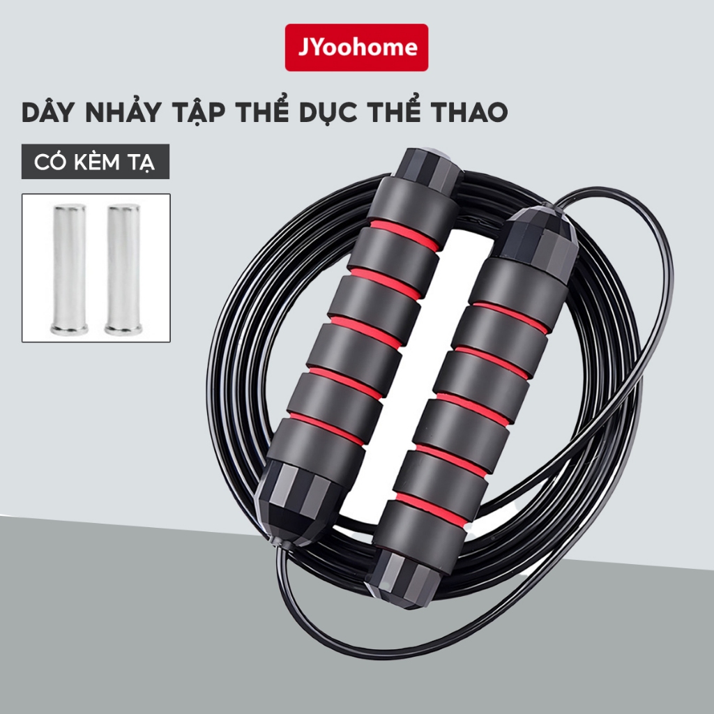 Dây Nhảy Thể Dục Giảm Cân Đốt Mỡ Bụng JYoohome Dây Nhảy Luyện Tập Thể Dục Gym Thể Thao Tiện Lợi