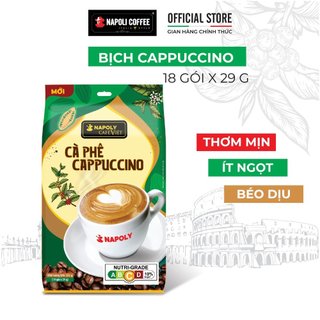 [Mã BMLTB200 giảm đến 100K đơn 499K] Cà phê hoà tan sữa đá bổ sung Socola Napoli Coffee 4in1 29g/gói