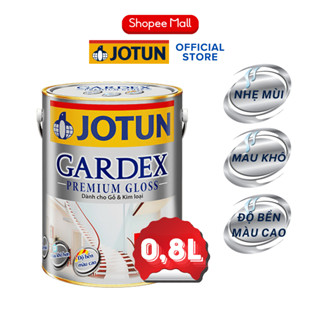0,8L - Sơn dầu sơn phủ cho gỗ và kim loại cao cấp Jotun Gardex Bóng mờ