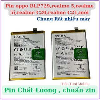 pin blp729/realme c20/5/5i/c3/c3i/c11 oppo mới