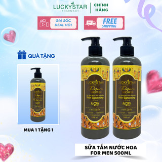 [FMCGTT30K2 giảm 30K đơn 99K] ( MUA 1 TẶNG 1 CÙNG LOẠI ) Sữa Tắm Hương Nước Hoa Sáng Da Cao Cấp Lucky Star