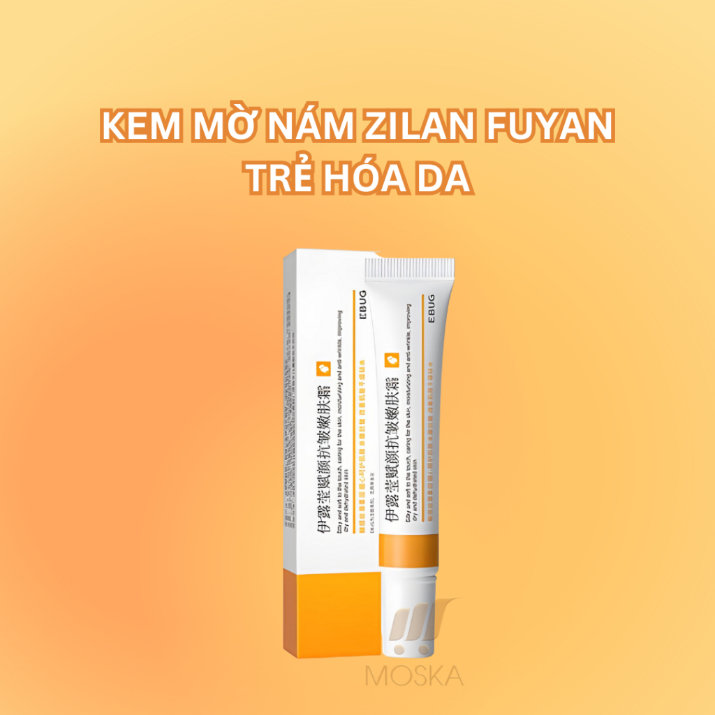Kem Mờ Nám Mờ Vết Nhăn Zilan Fuyan Đài Loan-Cấp Ẩm, Dưỡng Sáng Da Mờ Nếp Nhăn 20g| Moska Shop