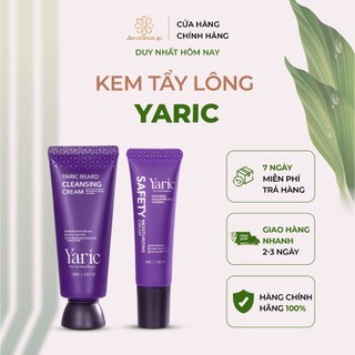 Kem tẩy lông YARIC tẩy lông vùng kín, nách, tay, chân, triệt lông an toàn 100g + Kem Dưỡng ức chế quá trình mọc lông 30g