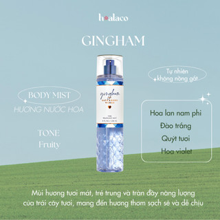 BODY MIST Xịt thơm toàn thân GINGHAM Bath body works