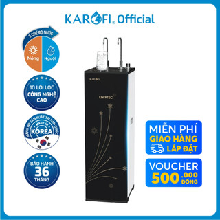 Máy lọc nước nóng nguội Karofi Livotec 615