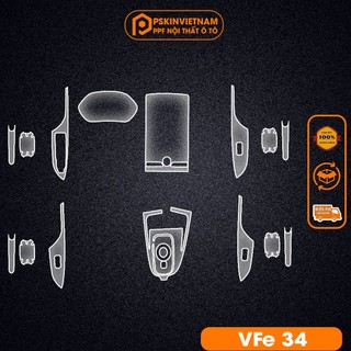  Dán PPF nội thất Vinfast VFE34 trong suốt chống xước, che mờ vết xước T-Home&More
