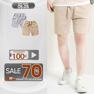 Quần short nỉ,quần đùi nam Polido chất nỉ mềm mịn ấp áp co giãn thoái mái thoải mái thời trang nam