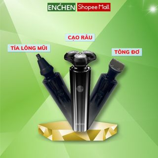 Máy cạo râu đa năng 3 trong 1 Enchen X8 Blackstone 3/ 5S cạo râu, tông đơ, tỉa lông mũi,chống nước IPX7 pin sạc siêu bền