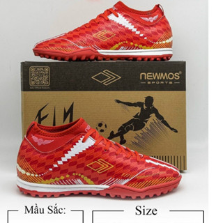 [TẶNG TẤT] Giày Đá Bóng NEWMOS SAIFE FLY Giày Cao Cổ Mềm Nhẹ Và Ôm Chân Hàng Chuẩn Chính Hãng - HÀNG VIỆT NAM
