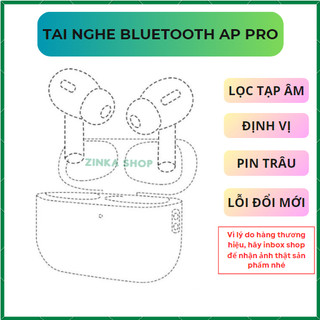 Tai nghe bluetooth định vị, lọc âm, giảm tiếng ồn, pin trâu 4-6 tiếng, bảo hành 1 năm lỗi đổi mới ZINKA SHOP