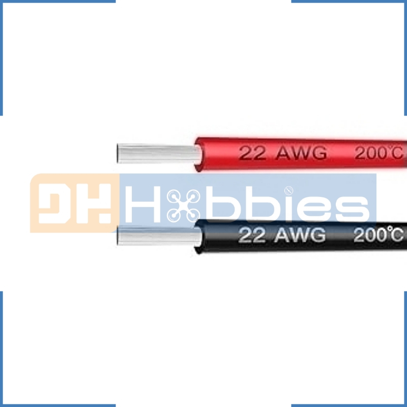 Dây điện 22AWG vỏ Silicon - Mềm Dẻo - Chịu Nhiệt - Chống Cháy