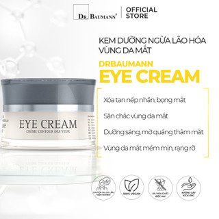 Kem dưỡng mắt thuần chay Dr. Baumann ngăn ngừa nếp nhăn, giảm thâm Eye Cream