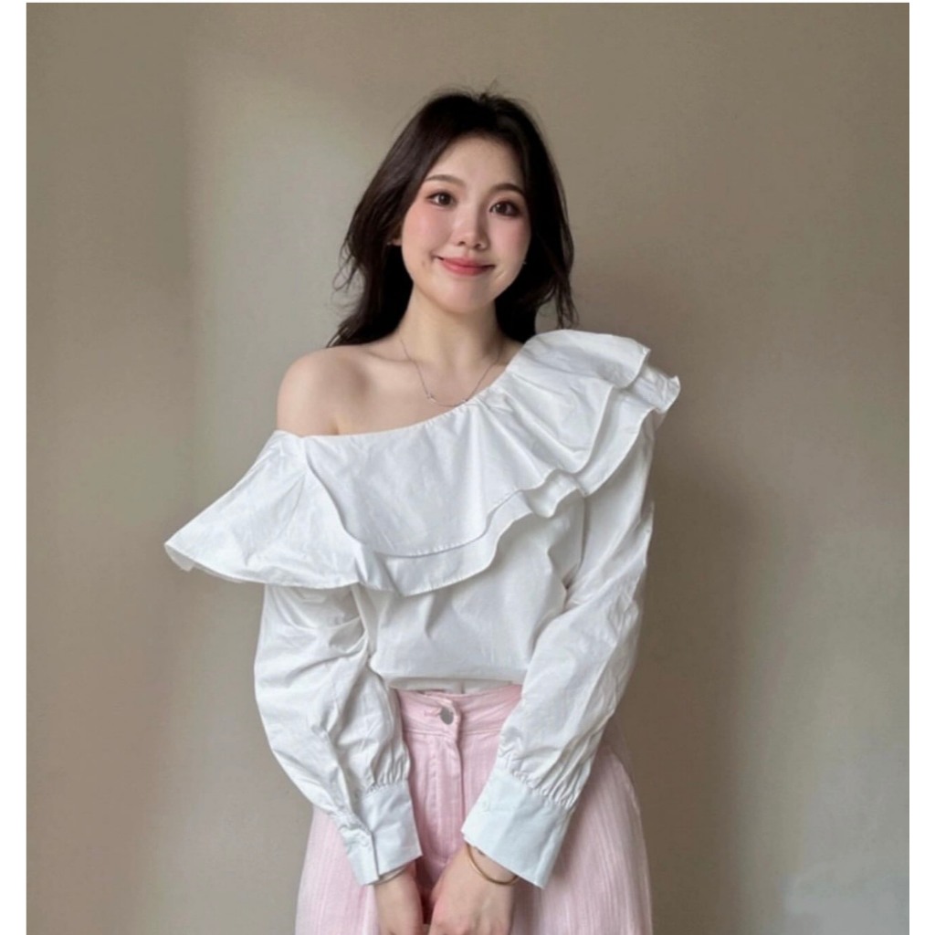 [Bigsize 55-100kg] Áo sơ mi trễ vai
