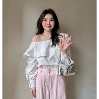[Bigsize 55-100kg] Áo sơ mi trễ vai