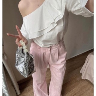 [Bigsize 55-100kg] Áo sơ mi trễ vai