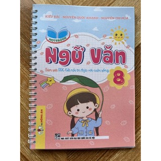 Sách - Notebook Ngữ Văn 8 bám sát SGK kết nối tri thức với cuộc sống