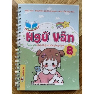 Sách - Notebook Ngữ Văn 8 bám sát SGK chân trời sáng tạo