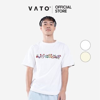 Áo thun Vato Text Tee - Áo thun nam nữ, áo phông Văn Toàn chính hãng, áo phông local brand